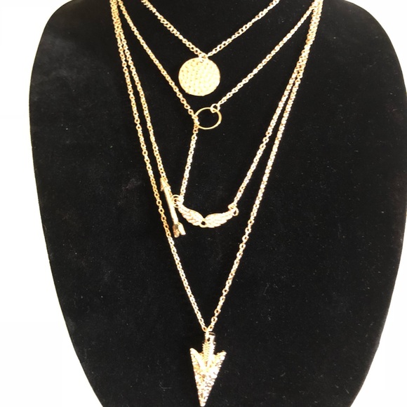 Summer time! BOHO LAYERED NECKLACE! - Picture 2 of 3